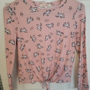 Girls thickish long sleeve shirt